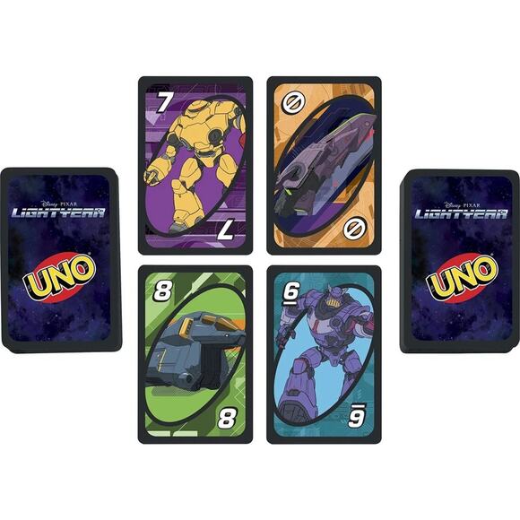 UNO Light Year Edition Card Game - Picture 1 of 4